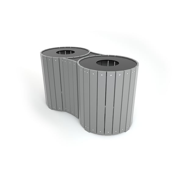 32 gal. Round Trash Can